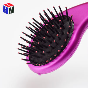 Cepillo de pelo desenredante plegable de bolsillo redondo de viaje mini personalizado al por mayor cepillo de pelo profesional para mujeres y hombres - Product Image 6