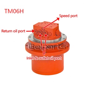 ชุดมอเตอร์ไฮดรอลิกสำหรับขับเคลื่อน รุ่น PH15V00009F1 PY15V00005F2 สำหรับอะไหล่รถขุดขนาดเล็ก SK45SR - Product Image 4