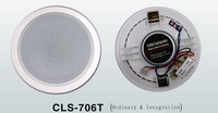 Haut-parleur encastrable en aluminium à large bande Hi-Fi série CLS-706T