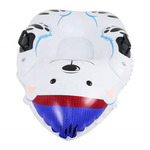 Tube à neige gonflable pour le plaisir hivernal, tubes de traîneau robustes, traîneaux à neige gonflables résistants pour enfants et adultes - Product Image 3