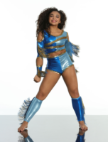 Vente flash - Justaucorps sexy en maille bleue pour femmes, uniforme de majorette, costume d'équipe pour l'entraînement, vêtements de danse
