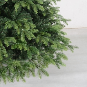 Sapin de Noël artificiel vert de 1,80 m, très vendu par le fabricant, avec branches mixtes en PE et PVC et support métallique pour la décoration festive - Product Image 4