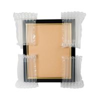 Film de protection antichoc personnalisé QPACK en PE transparent écologique pour ordinateur portable 14/15 pouces, coussin à bulles, colonne d'air, certifié ISO9001