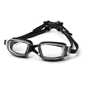 Swimming Goggles <b>Large</b> <b>Frame</b> Polycarbonate Lens Anti Fog For Adults And Children Wholesale Equipment - Product Image 3