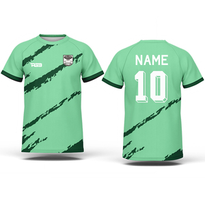 <span class=keywords><strong>Maillot</strong></span> de sport de football personnalisé Logo par sublimation impression par transfert coupe automatisée Service OEM pour les sports de football - Product Image 4