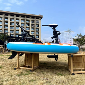 Bote de Pesca Inflable Eléctrico con Señuelos y Todos los Accesorios para Uso en Ríos y Lagos - Product Image 5