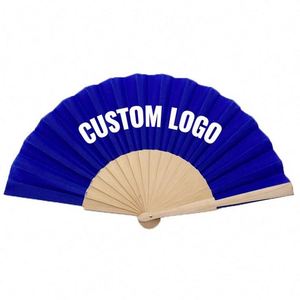 Abanico Plegable Personalizado con Logotipo para Regalos, Decoración, Festivales, Eventos, Bodas y Regalos Promocionales - Product Image 1