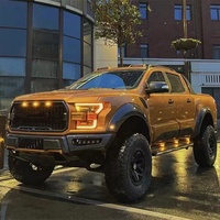 Kit Completo de Carrocería Frontal para Conversión Facelift de Ford Ranger T6 T7 T8 PX1 PX2 PX3 2012-2020, Actualización a Ford F-150 2018-2020