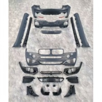 Kit de Carrocería M-Tech de Alta Calidad, Estilo MT, Parachoques Delantero y Trasero, Faldones Laterales para BMW X6 F16 2015-2018