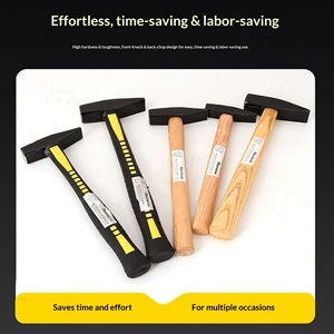 Martillo <span class=keywords><strong>de</strong></span> Acero con Alto Contenido <span class=keywords><strong>de</strong></span> Carbono, Mango <span class=keywords><strong>de</strong></span> Plástico/Madera Antideslizante, Forjado a Alta Temperatura, Agarre Cómodo para Máquinas Industriales - Product Image 2