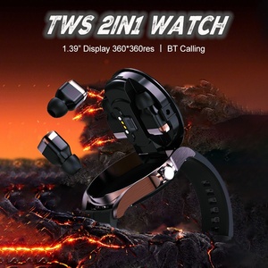 Nouvelle <span class=keywords><strong>sortie</strong></span> Juxin 2025, montre intelligente T21 deux-en-un avec écouteurs, écran AMOLED de 1,75 pouce, charge sans fil, système d'exploitation Android - Product Image 2