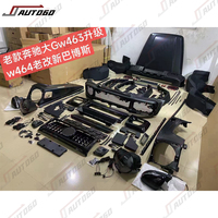 Kits de Carrosserie pour Mercedes Classe G W463 2004-2018 Conversion W464 B-Brabus avec Jantes en Alliage d'Aluminium Forgé Fibre de Carbone Rocket 900