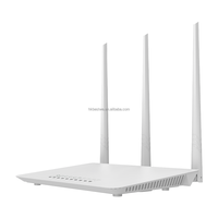 El enrutador Wifi F3 a precio de fábrica admite once idiomas en el hogar 300Mbps 1WAN + 3LAN + 2,4 GHz 5dBi enrutador Wifi enrutador inalámbrico