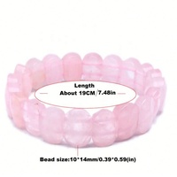 Article populaire : Bracelet élastique naturel perlé, bracelet en cristal énergétique de guérison (Quartz, Lapis Lazuli, Labradorite) – Bijoux en gros