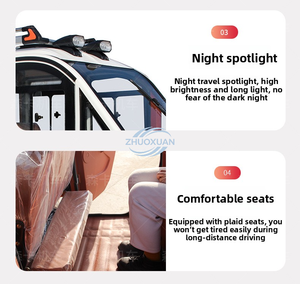 Long <b>Range</b> Enclosed Electric Tricycle Passenger Cargo Dual Use - Product Image 5