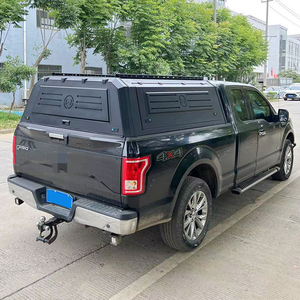 غطاء شاحنة فولاذي متين قابل للطي يدويًا ومقاوم للماء لسيارات فورد وتويوتا تندرا وإيسوزو دي-ماكس وميتسوبيشي تريتون وجي إم سي رينجر - Product Image 1