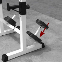 Barra de Soporte Abdominal Universal de Acero con Doble Barra para Entrenamiento Integral de Cintura y Abdomen, Equipo para Ejercicios en Casa y Gimnasio