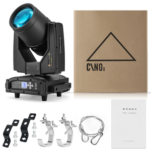 Faro mobile da esterno impermeabile IP65 da 380W con effetto beam, 3IN1 con colore RGBW e modalità di controllo DMX512 - Product Image 6