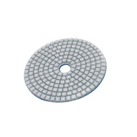 Disques de polissage diamantés industriels de 4 pouces, tampons abrasifs pour meuleuse d'angle, pour le ponçage et le polissage des surfaces en pierre et en verre