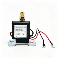 Dormay Relais à semi-conducteurs 12V 200A, Coupe-circuit de batterie de voiture antivol automatique, Conception miniature étanche, Deux télécommandes sans fil
