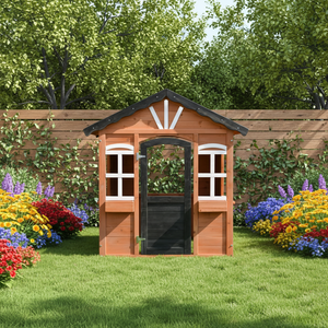 Casetta Moderna RONSUN in Legno di Abete Certificato FSC, Prefabbricata e Facile da Installare, per Bambine, Casetta da Gioco per Esterni - Product Image 3