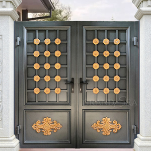 Portes <span class=keywords><strong>en</strong></span> <span class=keywords><strong>fer</strong></span> forgé de haute qualité, modèles <span class=keywords><strong>en</strong></span> métal galvanisé, portes simples, portes principales, portes extérieures <span class=keywords><strong>en</strong></span> <span class=keywords><strong>fer</strong></span>, <span class=keywords><strong>prix</strong></span> - Product Image 2