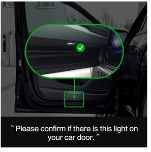 Proiettore LED Laser per Portiera Auto Mercedes Benz CLA AMG C117 CLS W218 X218 W117 A207 C207 <span class=keywords><strong>E</strong></span> Coupé, <span class=keywords><strong>Luce</strong></span> di Benvenuto, Accessorio Auto - Product Image 6