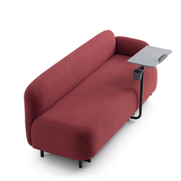 Canapé modulaire de luxe moderne, confortable, en tissu, style européen, pour hôtel, restaurant, bureau