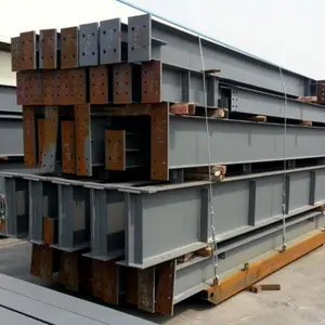 Carbon Steel Profiles H Beam ASTM A572 S235 S355 Building Steel Structure H Beams Hot Rolled H Steel Beam For Building Material