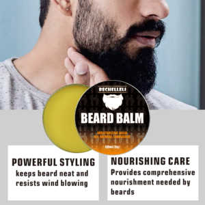 Bálsamo para Barba 100% Orgánico de Primera Calidad, Venta Caliente, Marca Privada, MOQ Bajo, <span class=keywords><strong>Kit</strong></span> de Cuidado de Barba para Hombres, Refrescante y Estimulante del Crecimiento - Product Image 4