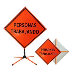 Panneaux de sécurité temporaire, contrôle de la circulation, travaux utilitaires, Construction - Product Image 3