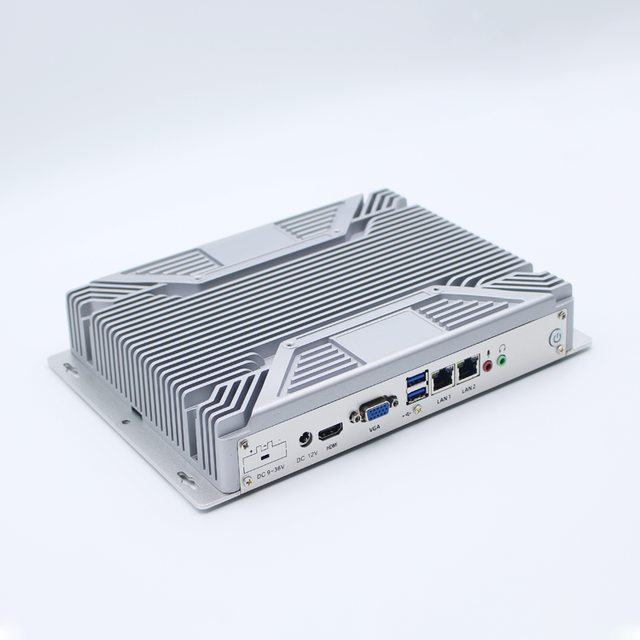High Quality Intel J6412 I3 I5 I7 6*COM 8*USB 1*VGA 1*HD-MI 1*Audio Dual LAN Fanless Industrial Control Computer Mini PC