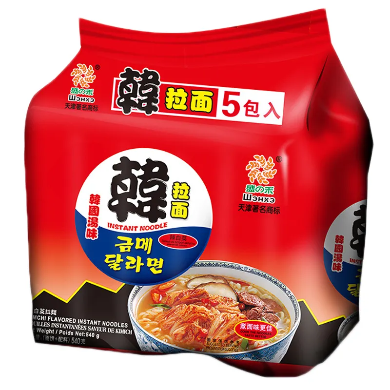 Klassische SHENG ZHIHE Kimchi Flv Korea Stil Instant Nudel Lebensmittel Lieferanten