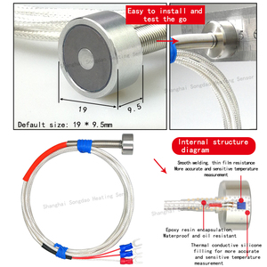 Magnetische Aantrekking <span class=keywords><strong>Pt100</strong></span> Temperatuur Sonde K-Type Adsorptie Magneet Temperatuursensor Magnetische Temperatuursensor Thermokoppel - Product Image 3