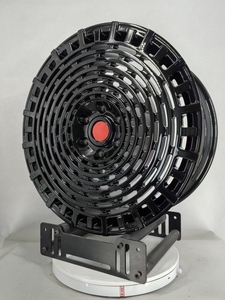 ล้อแม็กซ์สีดำเงาแบบฟอร์จ ขนาด 20 21 22 นิ้ว 5*120 ผลิตตามสั่งสำหรับรถยนต์ Li Auto L9 <span class=keywords><strong>L8</strong></span> L7 L6 SUV พลังงานใหม่ - Product Image 3