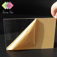 Feuille de plexiglas personnalisée découpée au laser, feuille de plastique acrylique transparente coulée, plaque PMMA à vendre