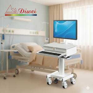 Chariot médical avec système intégré de gestion des câbles - Product Image 2