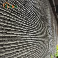 Revêtement mural en pierre artificielle PU de haute qualité, certifié SGS, pour la décoration d'appartements de luxe