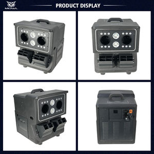 <span class=keywords><strong>4</strong></span> Kopf Regenschutz 1500W <span class=keywords><strong>DMX</strong></span> Fernbedienung <span class=keywords><strong>LED</strong></span> <span class=keywords><strong>RGB</strong></span> Nebel blasen maschine für Indoor Outdoor Stage DJ Bar Party Show Event - Product Image 5