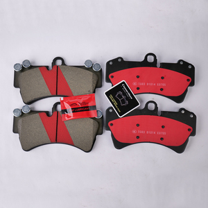 Pastillas de Freno de Cerámica de Alta Calidad al por Mayor, Fórmula 7L0 698 151 P 4L0 698 151 <span class=keywords><strong>B</strong></span>, <span class=keywords><strong>para</strong></span> VOLKSWAGEN Touareg TDI 2006-2008 - Product Image 1