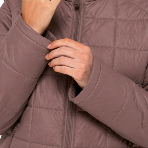 Fabricant de vestes matelassées pour femmes sur mesure OEM, veste d'hiver chaude en coton matelassé, veste rembourrée - Product Image 6