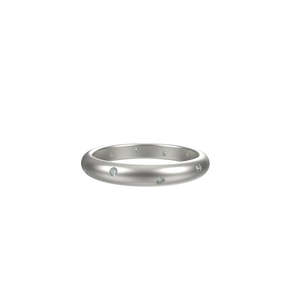 Bague Challa unisexe moderne plaquée or 18 carats avec diamants américains – Bijoux glamour pour tous les jours 18 avis - Product Image 3
