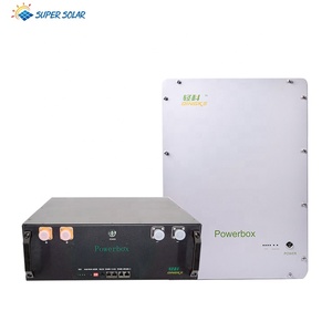 แบตเตอรี่ลิเธียมไอออน LiFePo4 รุ่นยอดนิยม Super Solar <span class=keywords><strong>Powerbox</strong></span> 51.2V 6100WH - Product Image 5