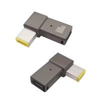 Adaptador de Carga para Portátil USB Tipo C PD de 100W, Conector Macho DC a Convertidor Hembra USB C para DELL HP Lenovo Acer