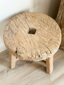 Tavolini da caffè naturali rustici in <span class=keywords><strong>legno</strong></span> in lastre di olmo tradizionale recuperato Vintage in stile antico - Product Image 3