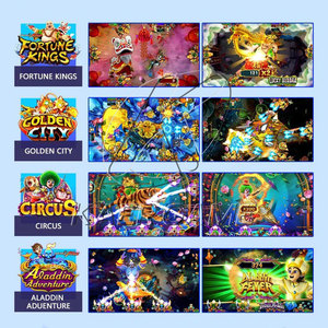 Table de jeu de poisson d'arcade innovante 10/8 Player Machine 86 ''Ocean King 3 Plus Phoenix Awakens - Product Image 5