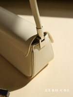 Sac bandoulière rétro années 90 en cuir huilé, sac à main East West, luxe discret, sac à main pour femme, boutique sans marque, Royaume-Uni, France