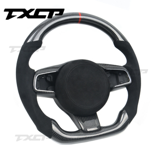 Volante de fibra de carbono para <span class=keywords><strong>Jaguar</strong></span> XE XEL XFL <span class=keywords><strong>XJ</strong></span>, Ftype, XF, XF, XE, XEL, XFL, <span class=keywords><strong>XJ</strong></span>, XF, Ftype, 2, 1, 2, 2, 2, 2, 2 - Product Image 3