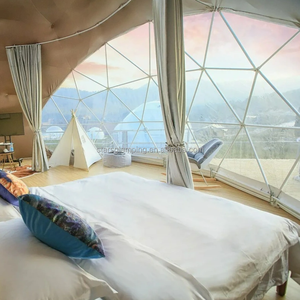 Dôme géodésique préfabriqué 7m avec intérieur spacieux pour maisons de glamping permanentes ou hébergements de villégiature en plein air - Product Image 5