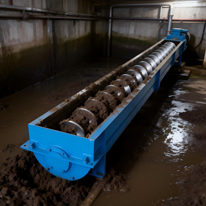 Sterk anti-wikkel ontwerp, hete verkoop, rechtstreeks van de fabriek, schachtloze schroefconveyor voor afvalwater slib Penghantar Heliks - Product Image 1